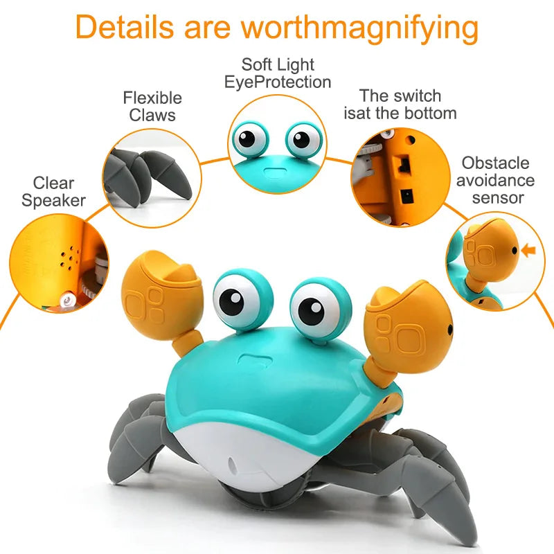 Crawling Crab - Interactive Toy for Pups