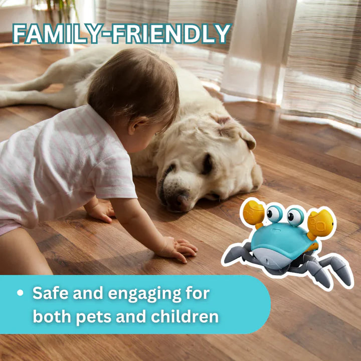 Crawling Crab - Interactive Toy for Pups