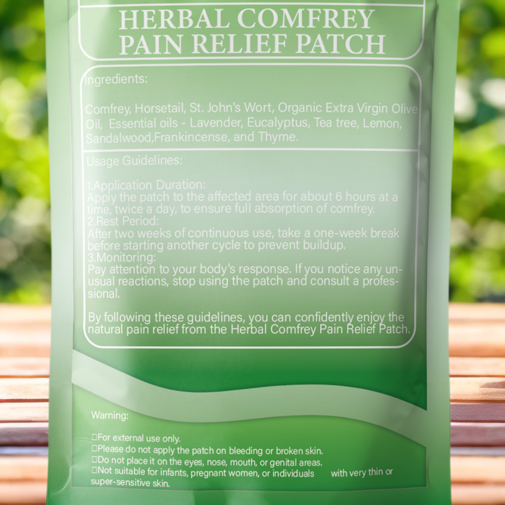 ⏰Last Day Clearance Sale 60% OFF🌿Herbal Comfrey Pain Relief Patch