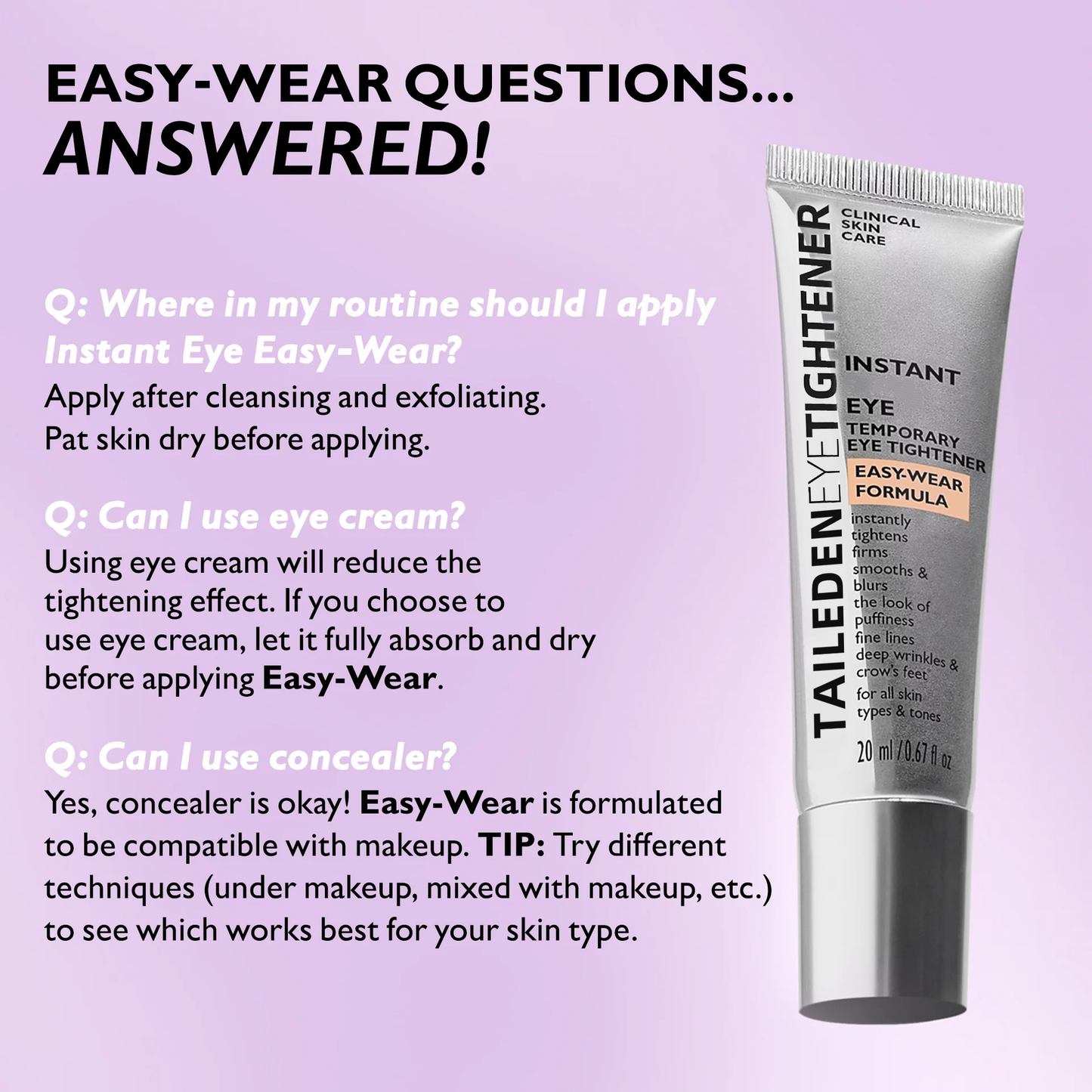 Instant face Tightener No-Filter Primer with Brush FREE ! !