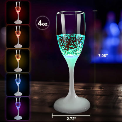 🎅Last Day Promotion!LED Light Up Cups Wine Champagne Glass-Limited Stock