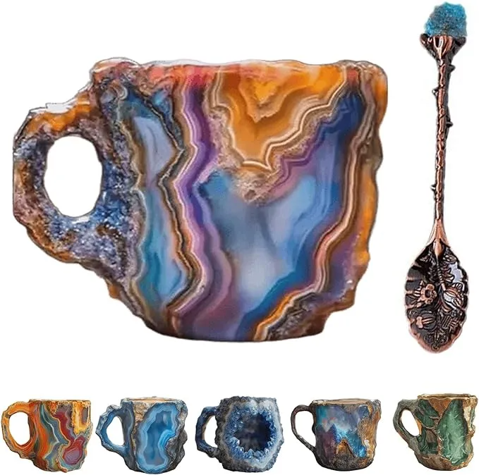 Last 4 hours 57% OFF - 2024 New Mineral Crystal Coffee Mugs - Buy 2 Free Shipping