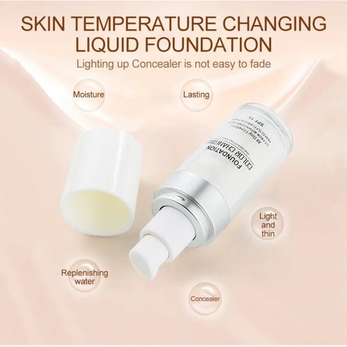 Colour Changing Mature Skin Foundation