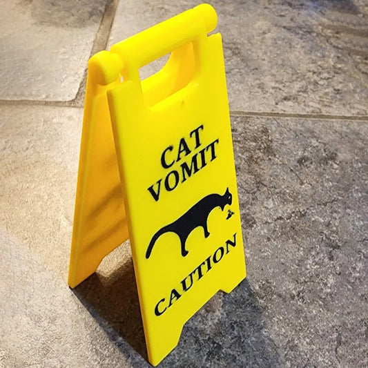 🎄Buy 2 Get 1 Free😺Cat Vomit Sign