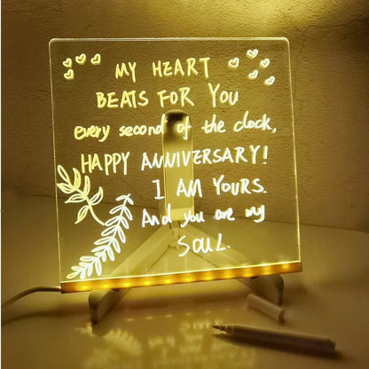 Christmas Sale 49% OFF LED Note Board with Colors