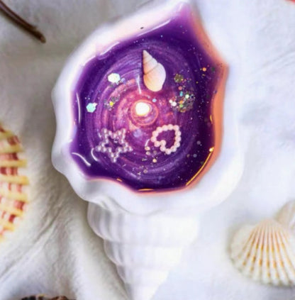 🎅 Starlit Ocean Seashell Aromatherapy Scented Candle