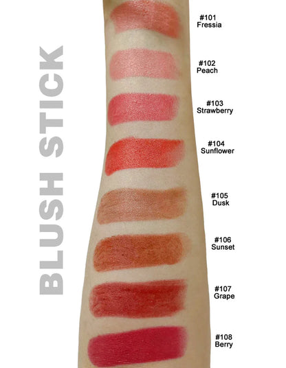 Private Label 29g Cream Blush Stick Bronzer Custom Bulk 8 Colors Waterproof Pigment Cute Blusher Makeup White Black Pink Tube