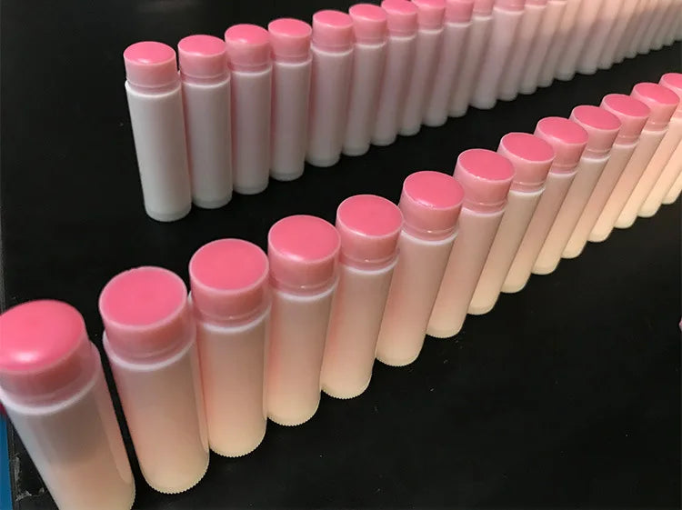 Private Label 6-color Lip Balm Custom Bulk White Round Tube All Lips Tints Moisturizer Hydrating Remove Dead Skin Base MakeUp