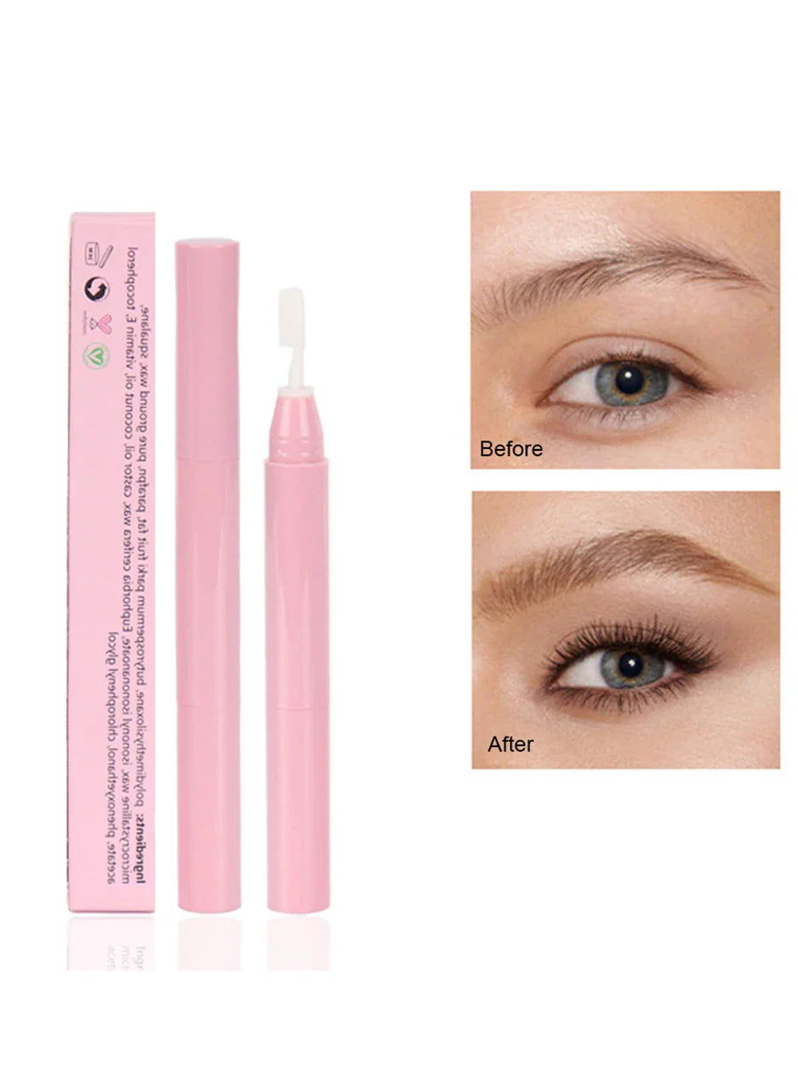 Private Label Eyebrow Styling Soap Pen Custom Bulk Brow Long Lasting White Pink Tube Waterproof Long-lasting Makeup Beauty