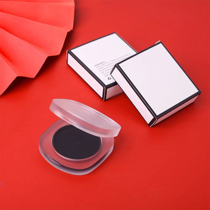 Private Label Color Changing Blush Cream Custom Waterproof Lasting Black Temperature Change Makeup Wholesale  Black-White Box