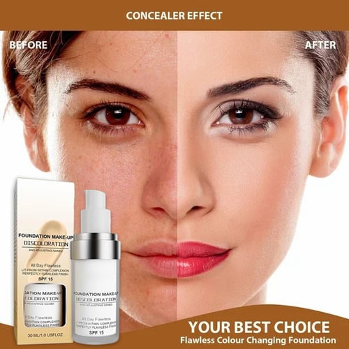 Colour Changing Mature Skin Foundation