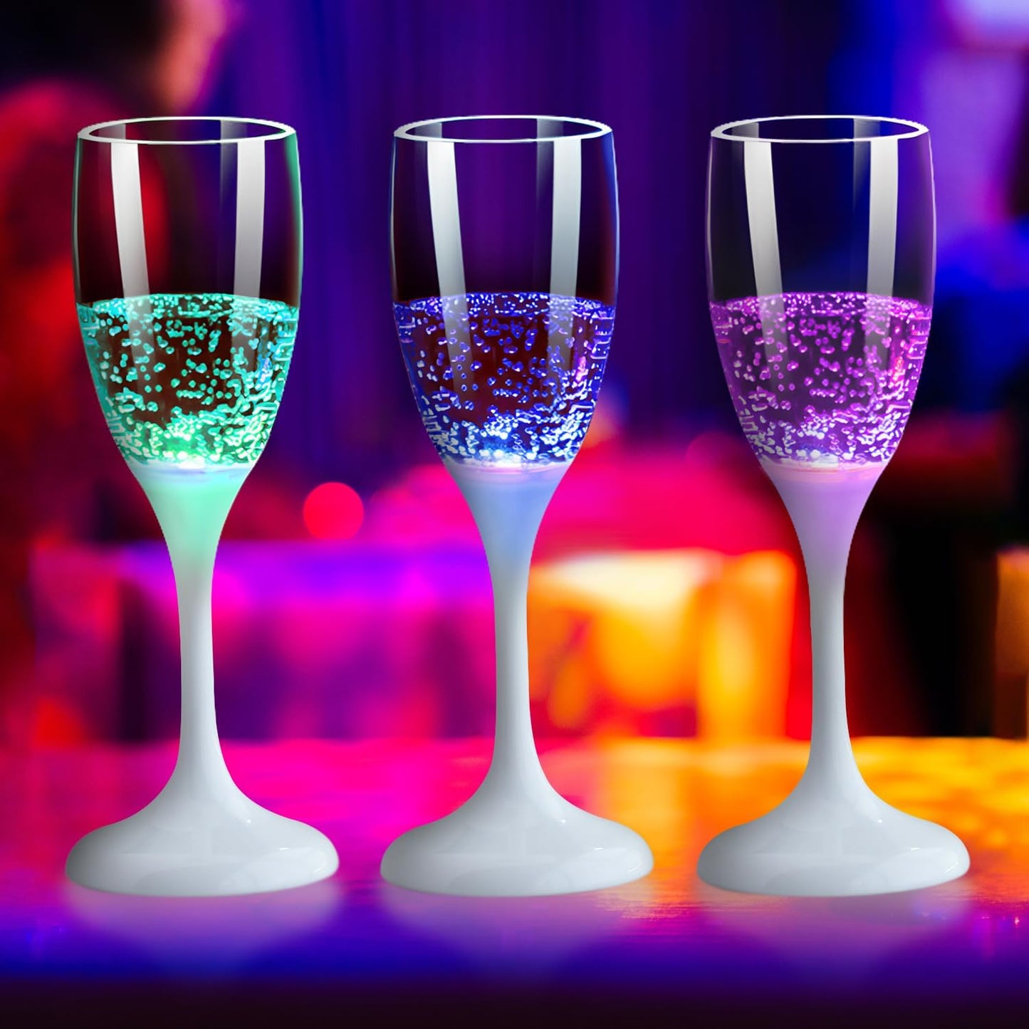 🎅Last Day Promotion!LED Light Up Cups Wine Champagne Glass-Limited Stock