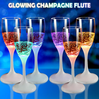 🎅Last Day Promotion!LED Light Up Cups Wine Champagne Glass-Limited Stock